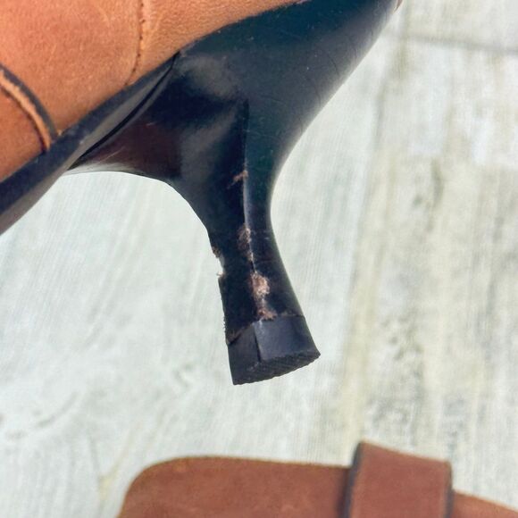 Jeffrey Campbell Zhenya Pointed Toe Western Boot Tan size 6. - Picture 6 of 12